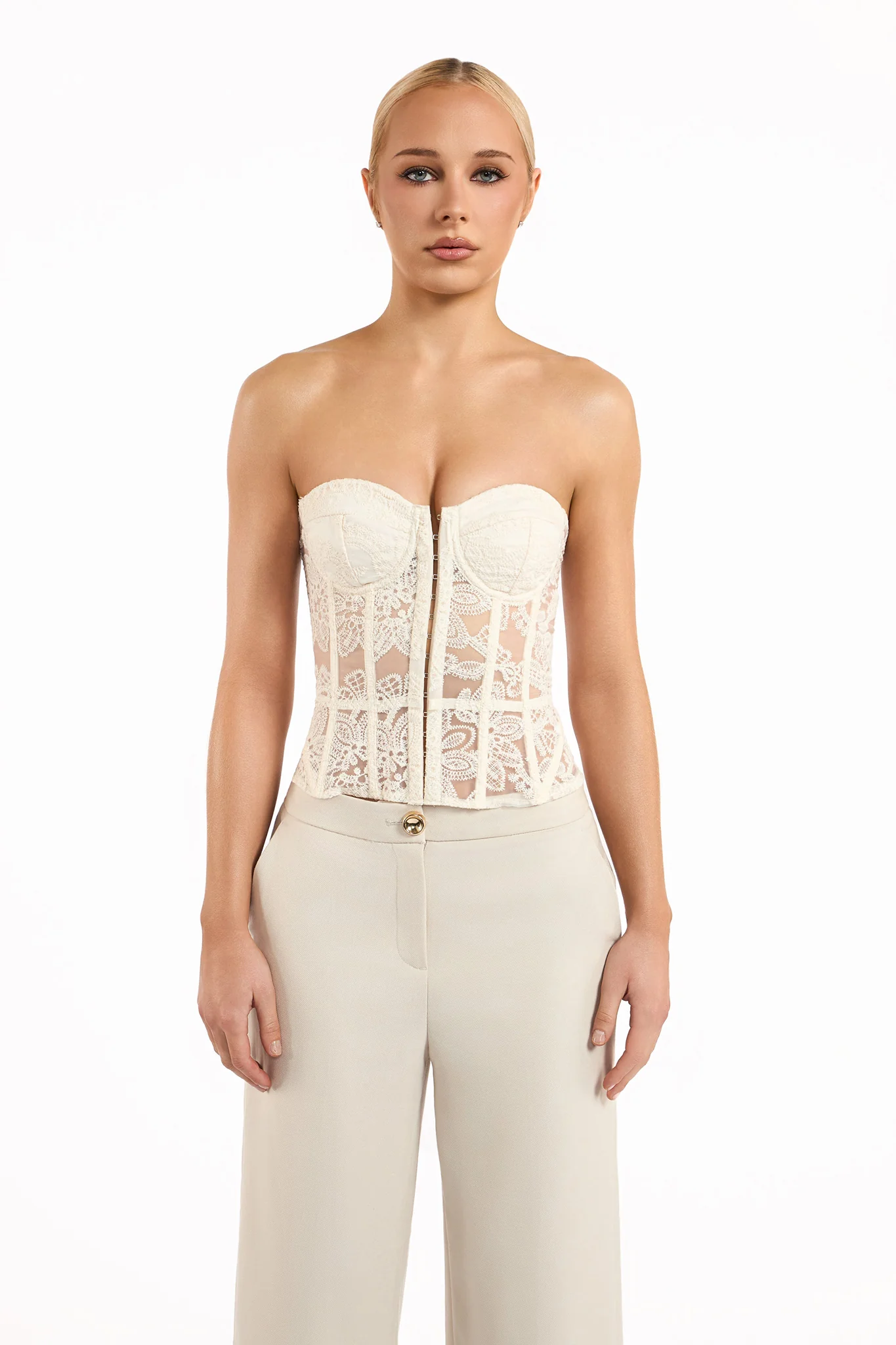 Flora Boned Corset Top - Image 3