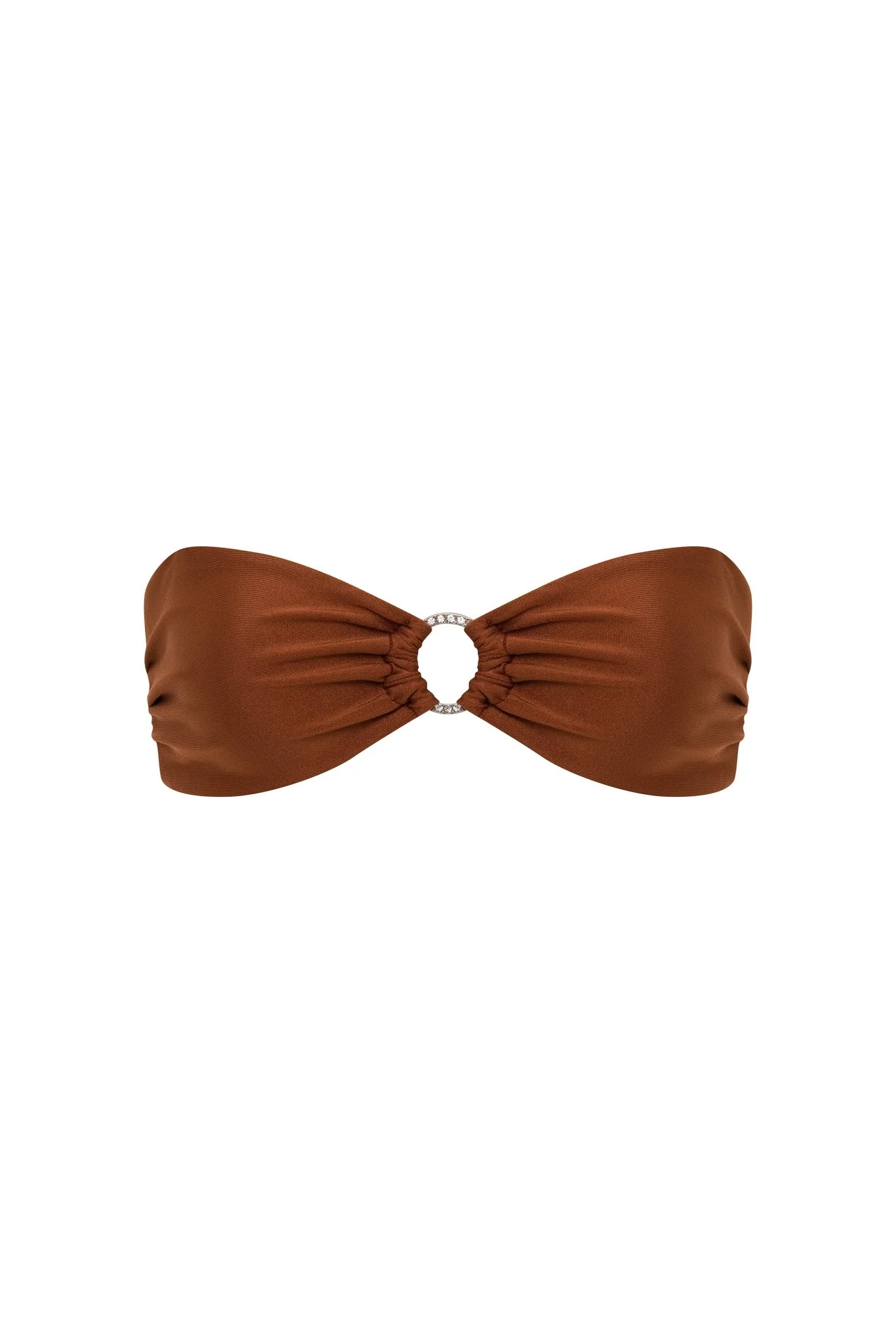 Santorini Bandeau | Light Brown Bikini Set - Image 5