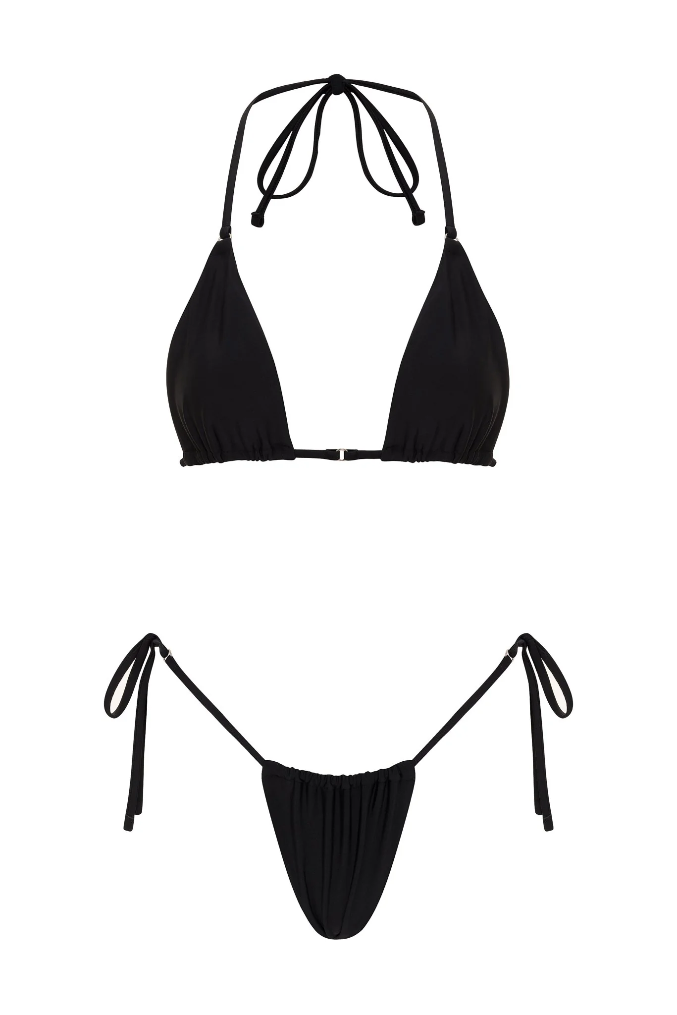 Valencia Triangle | Black Bikini Set - Image 3