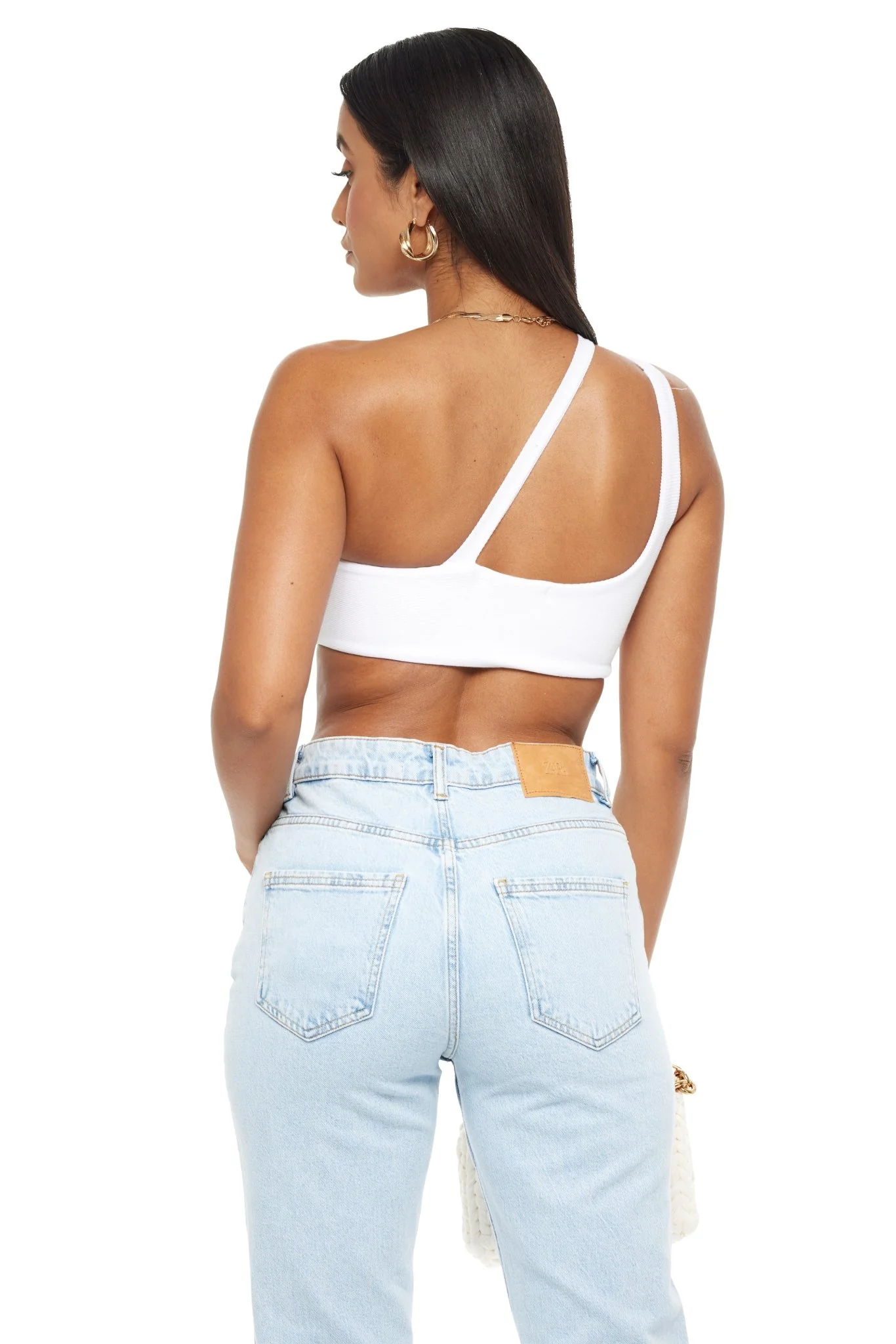 Malibu Side Cross Crop Top - Image 3