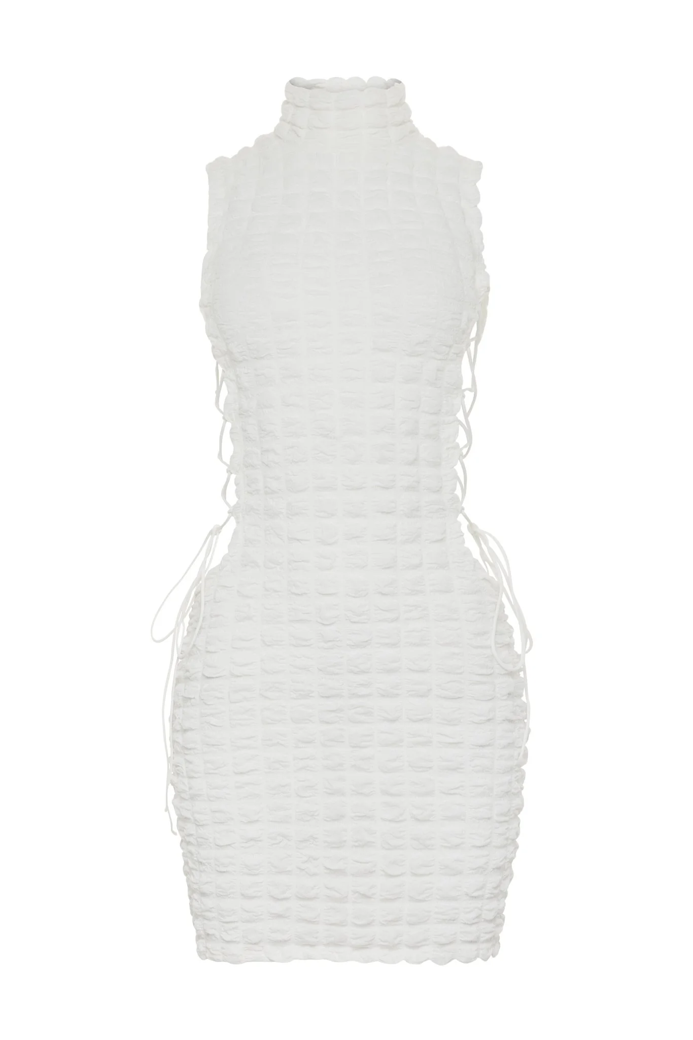 Malvina Strap Up Mini Dress - Image 4